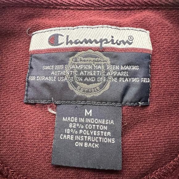 Champion Boston College reverse weave Crew Neck sweatshirt size Medium maroon￼ - Picture 6 of 7